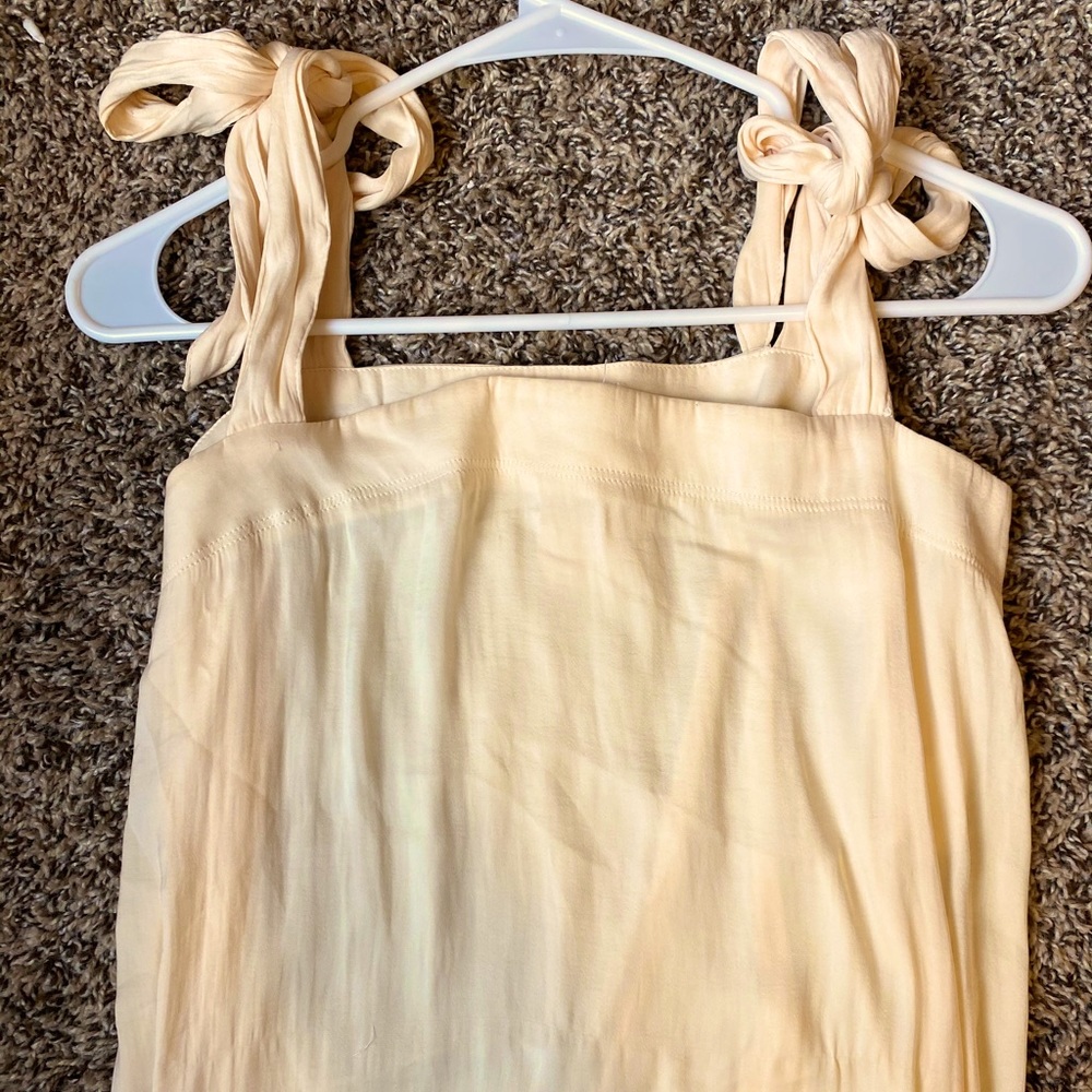 Free People Body Suit with Tie Closure
